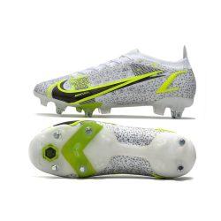 fodboldstøvler Nike Mercurial Vapor 14 Elite SG-Pro Sølv Safari - Hvid Sort Sølv Neon_3.jpg